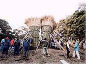愛知県幡豆町・鳥羽の火祭り 