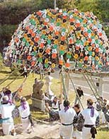 島根県湖陵町・佐志武神社の秋祭り