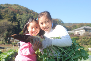 作例4 声をかけてカメラ目線