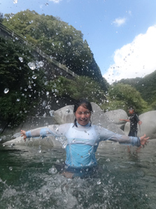 作例1 水がかかっても大丈夫