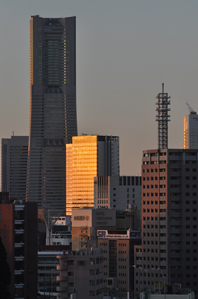 作例1 都市風景を印象的に