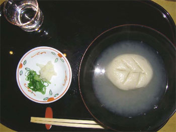 蕎麦掻き