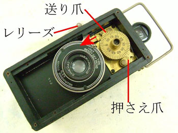 枚数計部とシャッター部