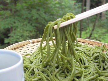 茶そば撮影