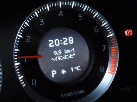 １℃