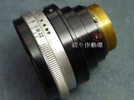 絞り作動環
