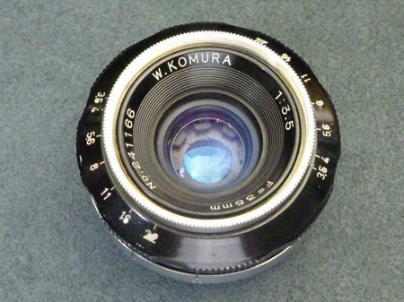 KOMURA製レンズ