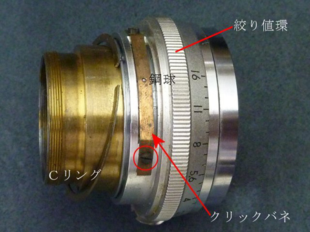 クリックバネ