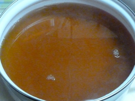 蕎麦汁作り