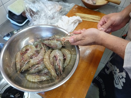 十日町蕎麦打ち合宿(寿司屋開業)