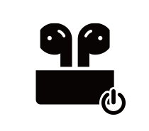 AirPods・AirPods Pro・EarPodsのトラブルシューティングアシスタント　電源が入らない