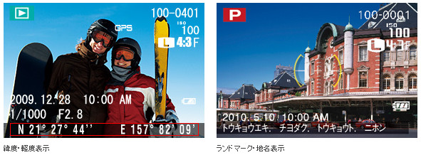 GPS搭載