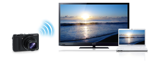 さらにWi-Fi接続で写真を、テレビへ、パソコンへ