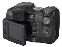 写真：PowerShot S3 IS 背面