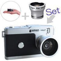 製品写真：GIZMON HALF D ＋ ワイドコンバージョンレンズセット