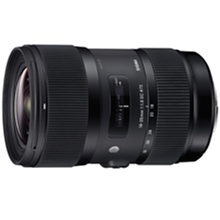 製品写真： 18-35mm F1.8 DC HSMキヤノン用