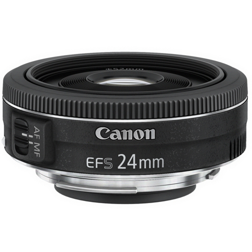 製品写真： EF-S24mm F2.8 STM
