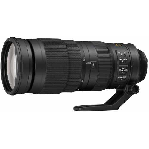 製品写真：ニコン AF-S NIKKOR 200-500mm f/5.6E ED VR