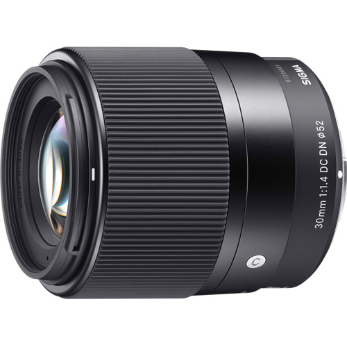 製品写真：SIGMA 30mm F1.4 DC DN Contemporary ソニーEマウント用