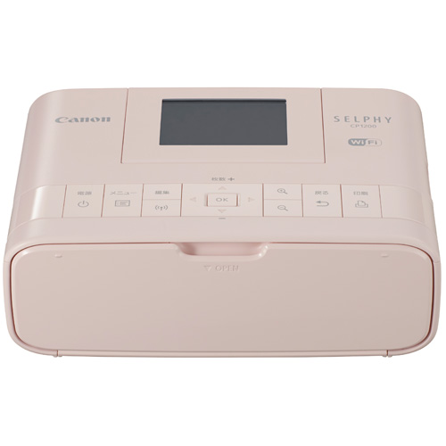 製品写真：キヤノン SELPHY CP1200(PK) ピンク