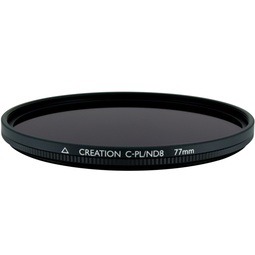 製品写真：マルミ 77mm CREATION C-PL/ND8