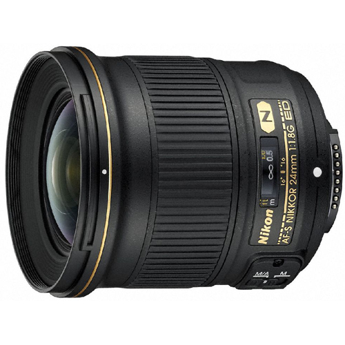 製品写真：ニコン AF-S NIKKOR 24mm f/1.8G ED