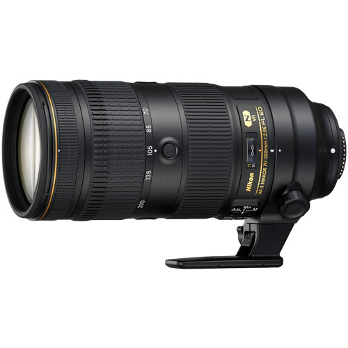 製品写真：ニコン AF-S NIKKOR 70-200mm f/2.8E FL ED VR