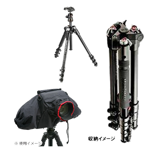 製品写真：マンフロット MKBFRA4-BH Befree カメラレインカバーセット