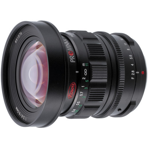 製品写真：コーワ PROMINAR 8.5mm F2.8 ブラック