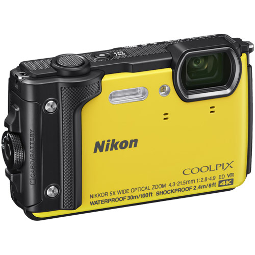 製品写真：ニコン COOLPIX W300 イエロー