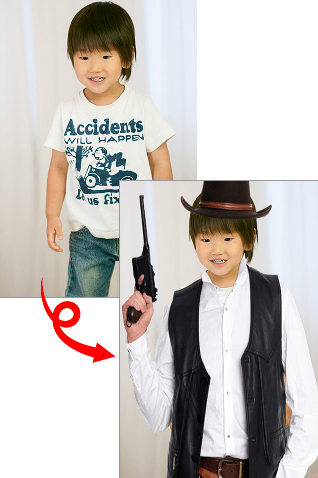 豊富なアイテムでおもしろ写真を作りましょう!