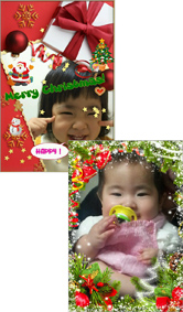 クリスマスが待ち遠しくなる写真ができました！