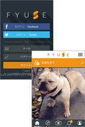 撮った写真はスマホを傾けたり画面を触ると動きます!