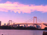 青空が綺麗な夕焼け空になりました！