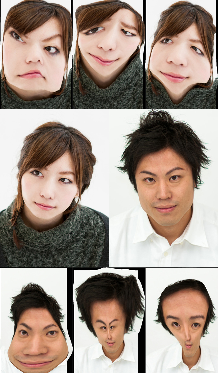 元の写真と全然違う!こんなおもしろ写真ができました。